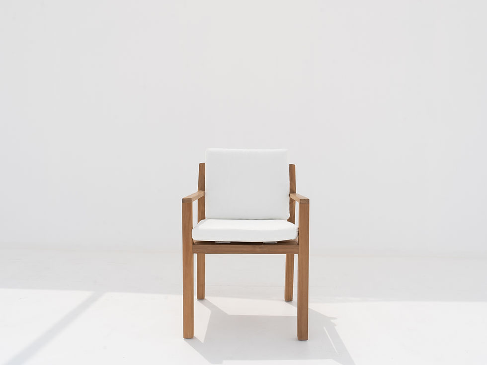 Thumbnail: Crete Teak Dining Chair in Dubai
