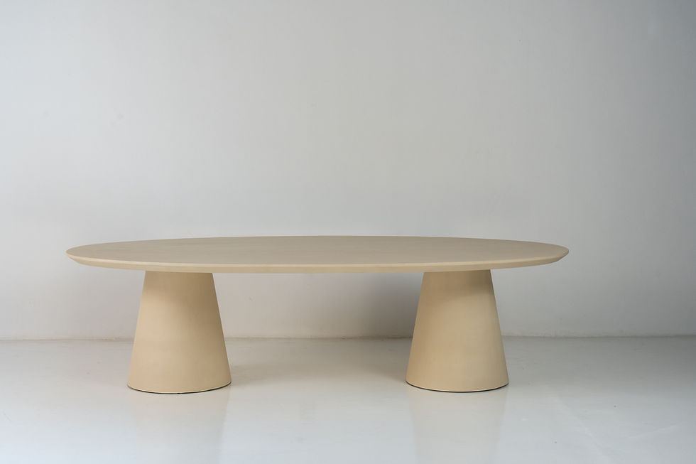 Thumbnail: Nesso Micro Cement Dining Table in Dubai
