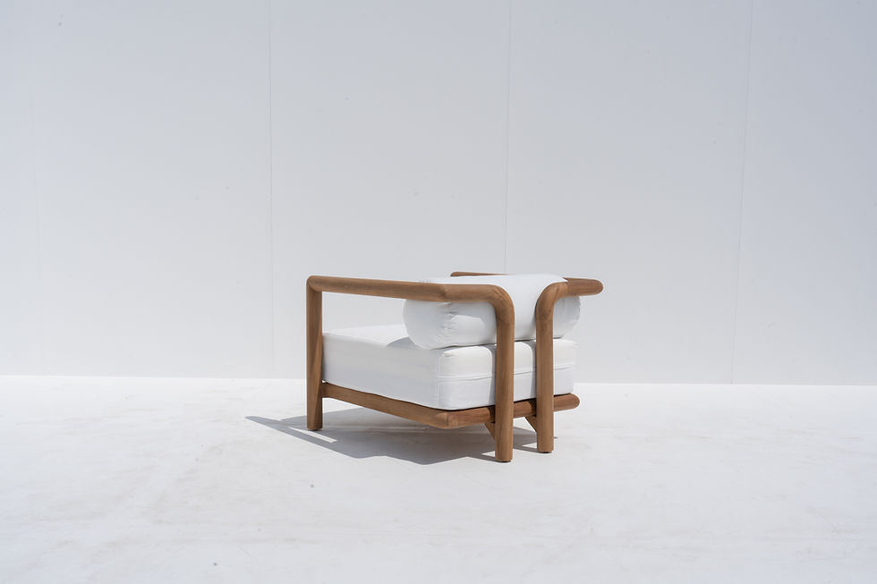 Thumbnail: Riviera Teak Single Seater Sofa in Dubai