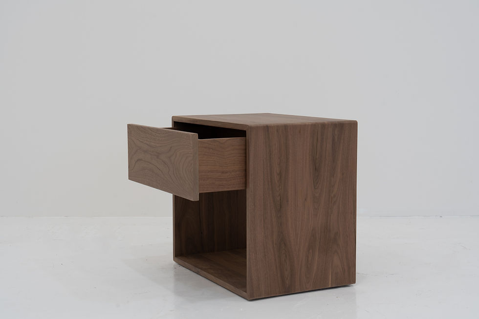 Thumbnail: Nord Walnut Bedside Table in Dubai