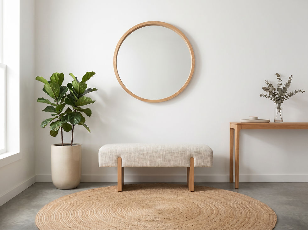Avena Upholstered Bench in Dubai