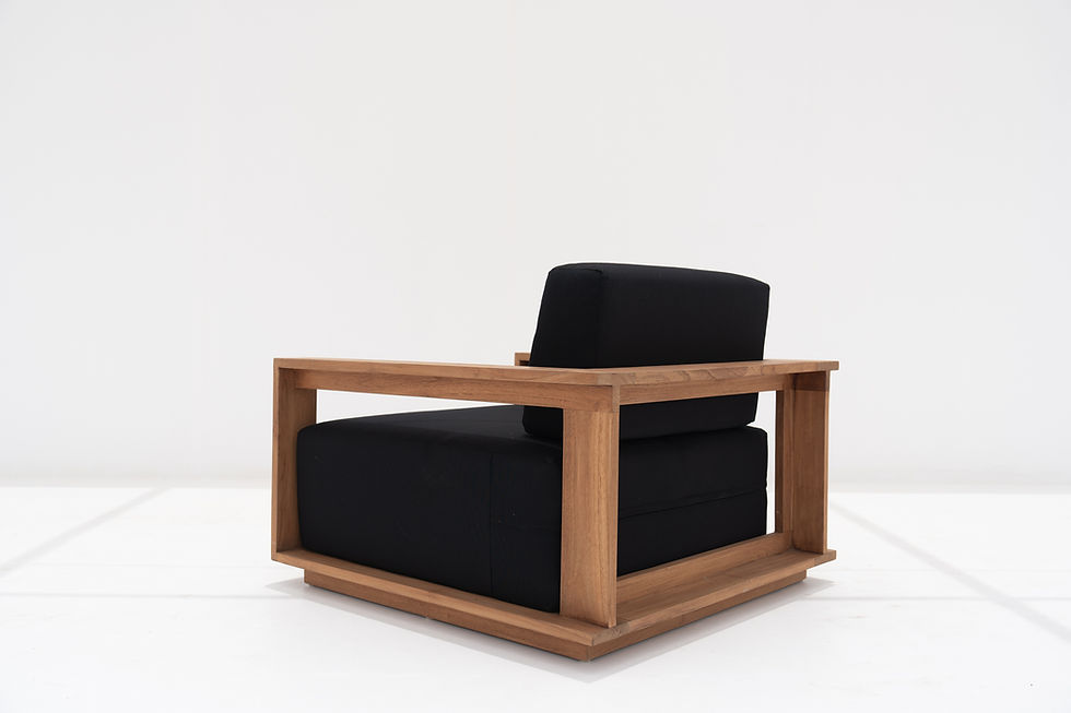 Thumbnail: Elegant Teak Lounge Chair in Dubai