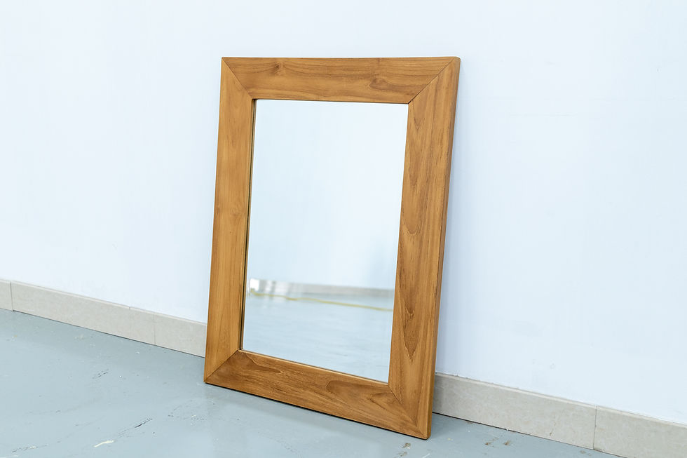 Thumbnail: Teak Frame Mirror in Dubai
