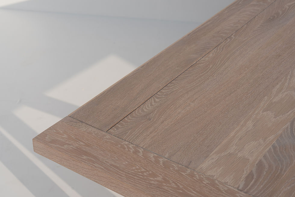 Thumbnail: Heritage White-washed Oak Dining Table in Dubai
