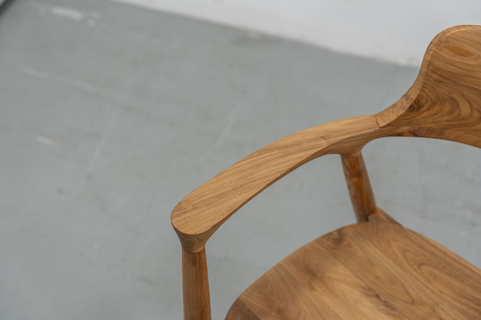 Thumbnail: Solid wood dining chairs in Dubai