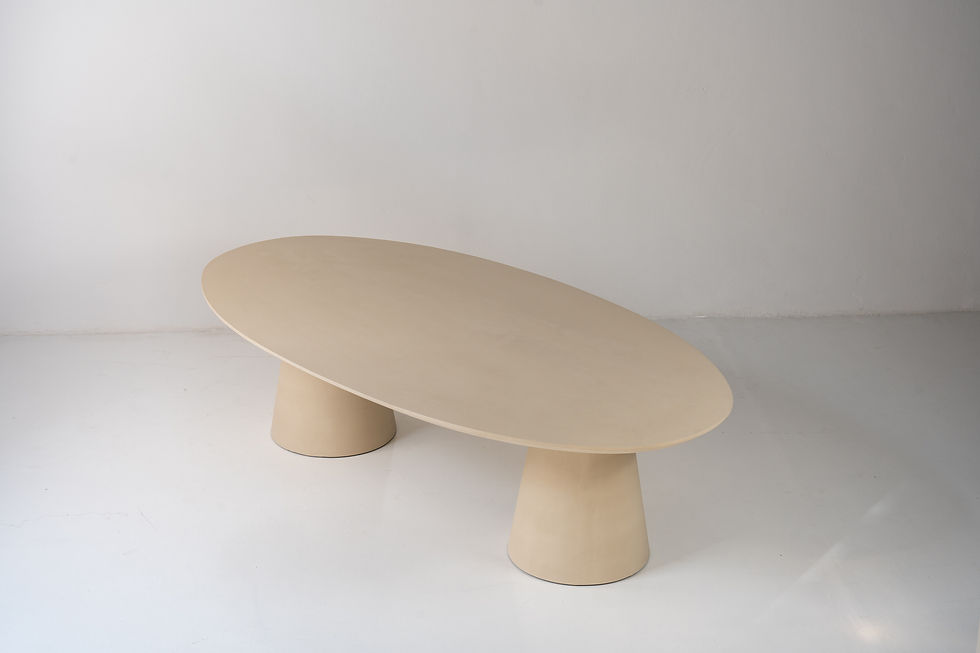 Thumbnail: Nesso Micro Cement Dining Table in Dubai