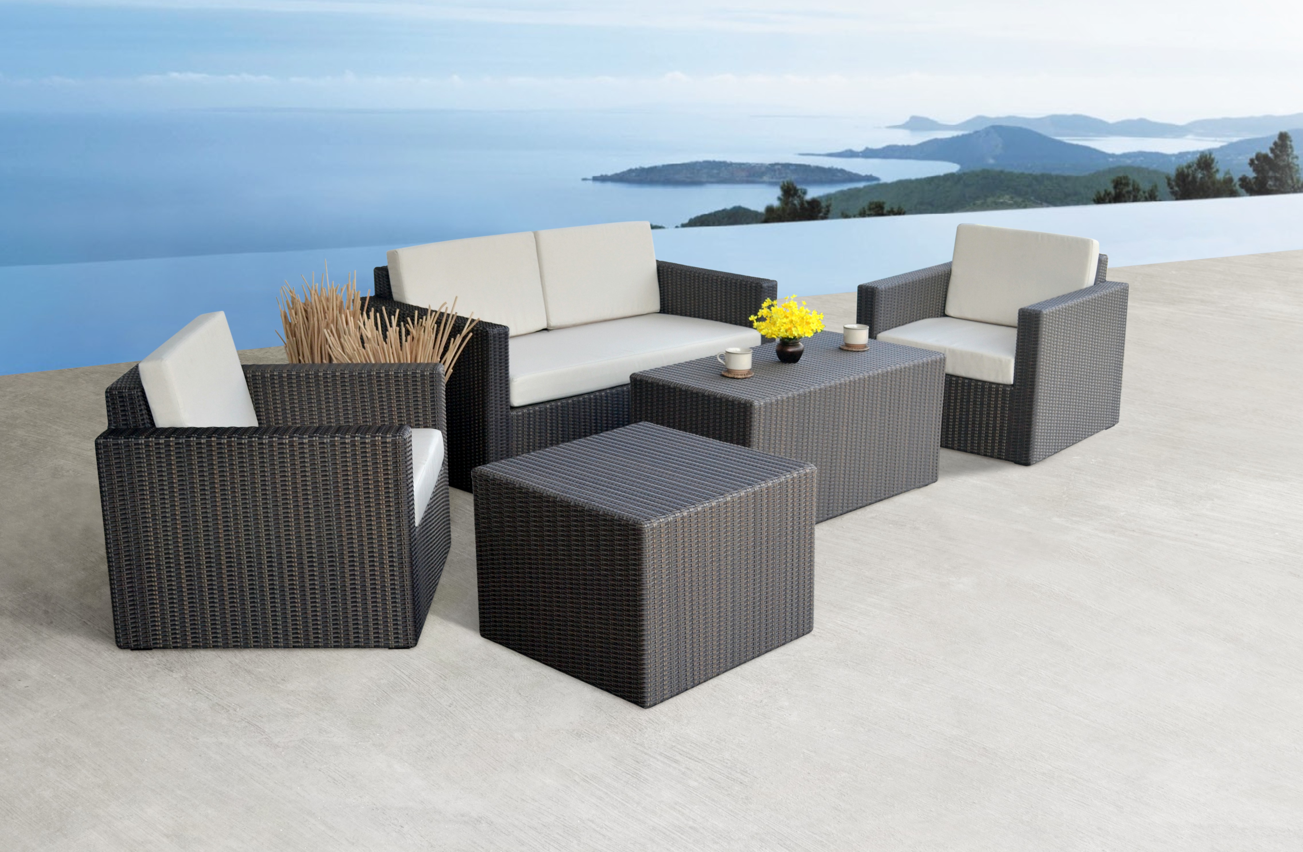Gratia with end table set