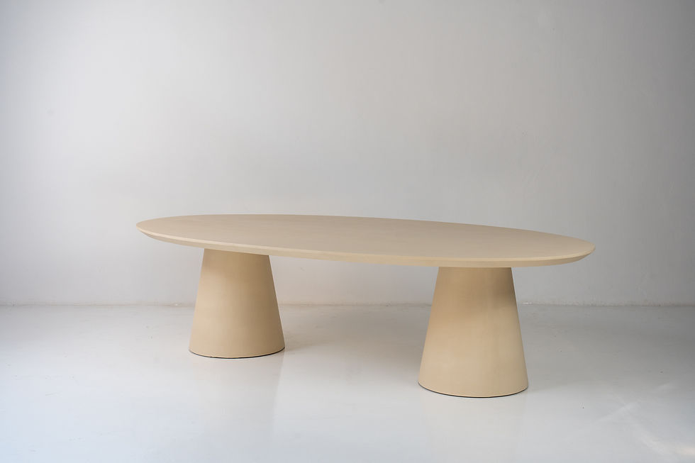 Thumbnail: Nesso Micro Cement Dining Table in Dubai