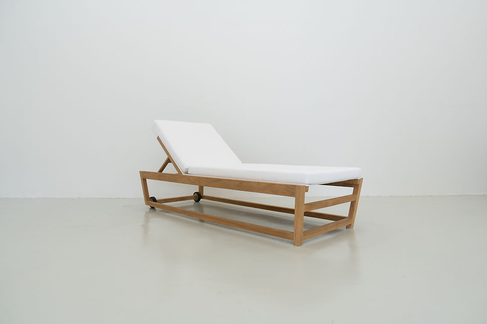 Thumbnail: Seville Teak Sun Lounger