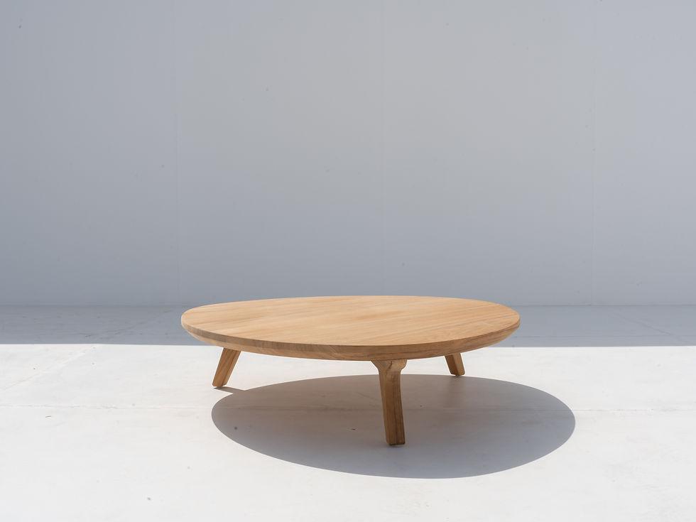 Thumbnail: Pebble Teak Coffee Table