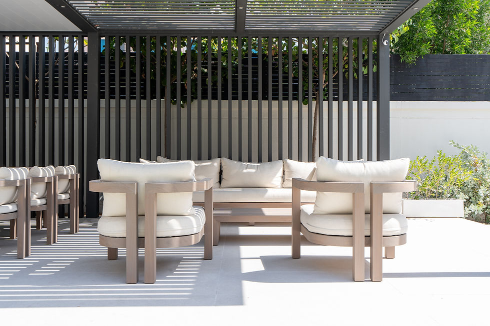 Teak Single Seater Outdoor Sofa in Dubai