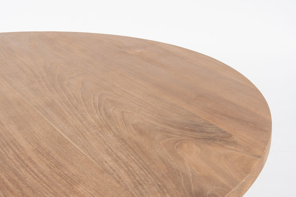 Thumbnail: Amalfi Round Teak Coffee Table