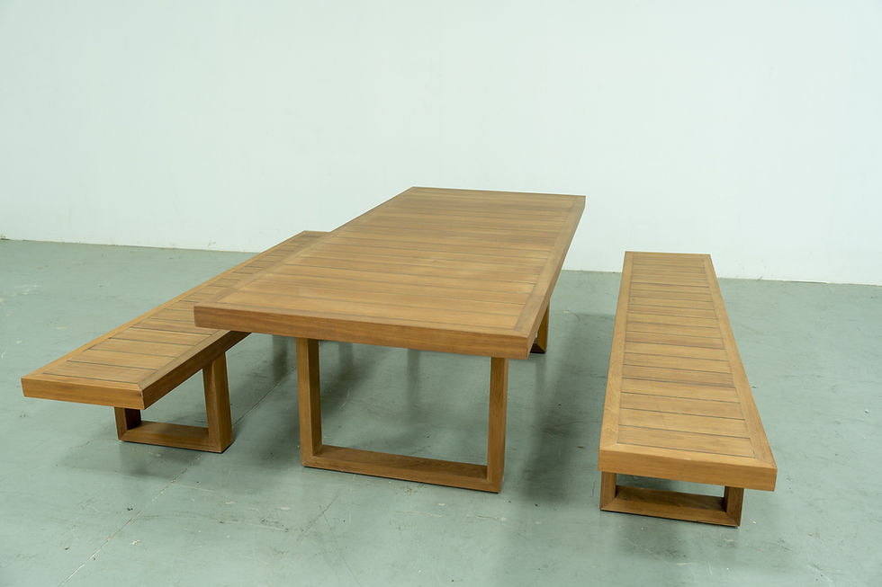 Thumbnail: Coastal Teak Outdoor Bench in Dubai