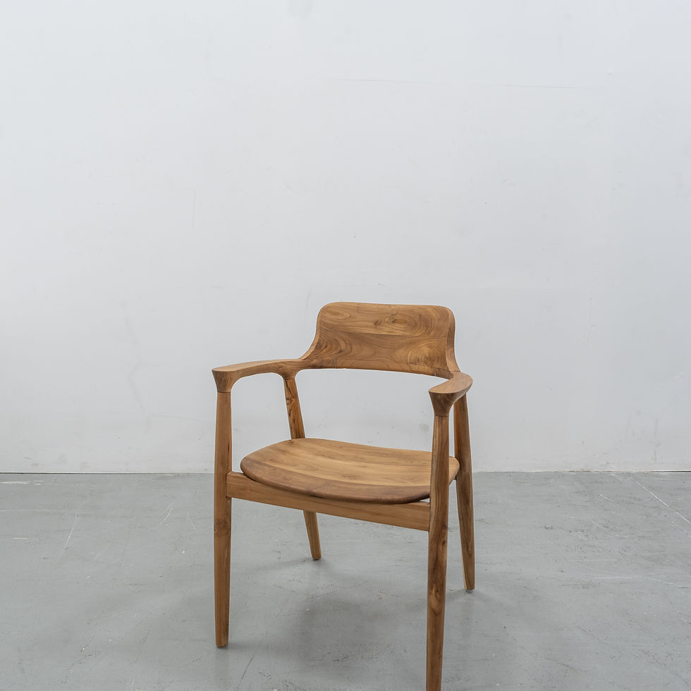 Thumbnail: Solid wood dining chairs in Dubai