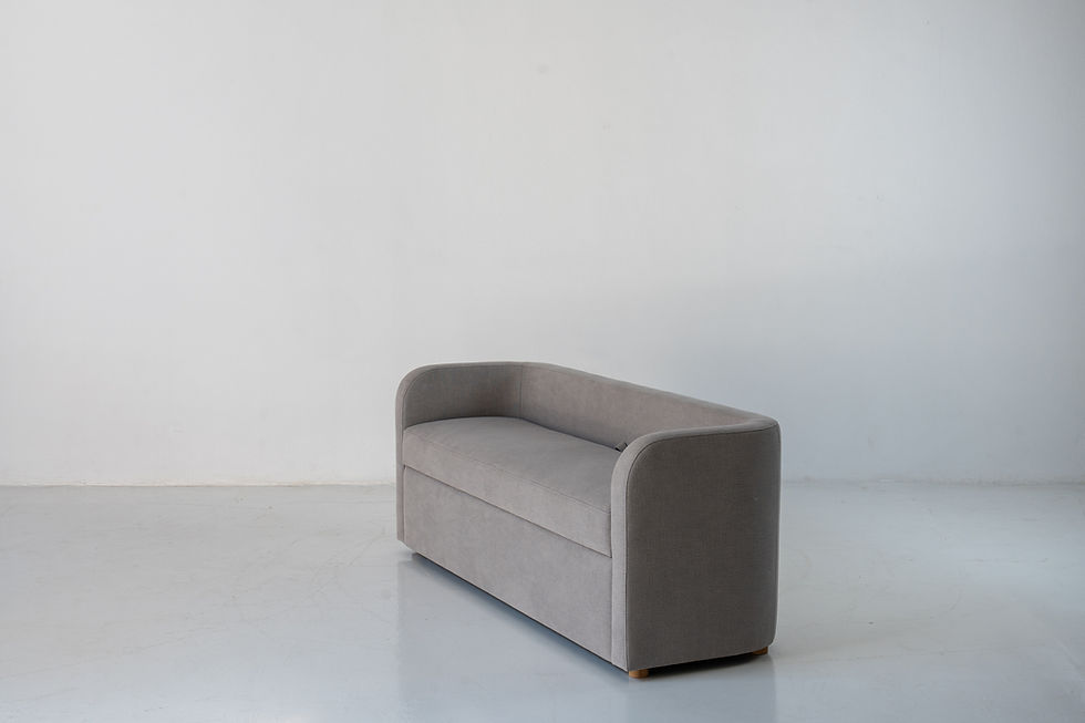 Thumbnail: Minimalist storage bench for bedroom custom made in UAE
