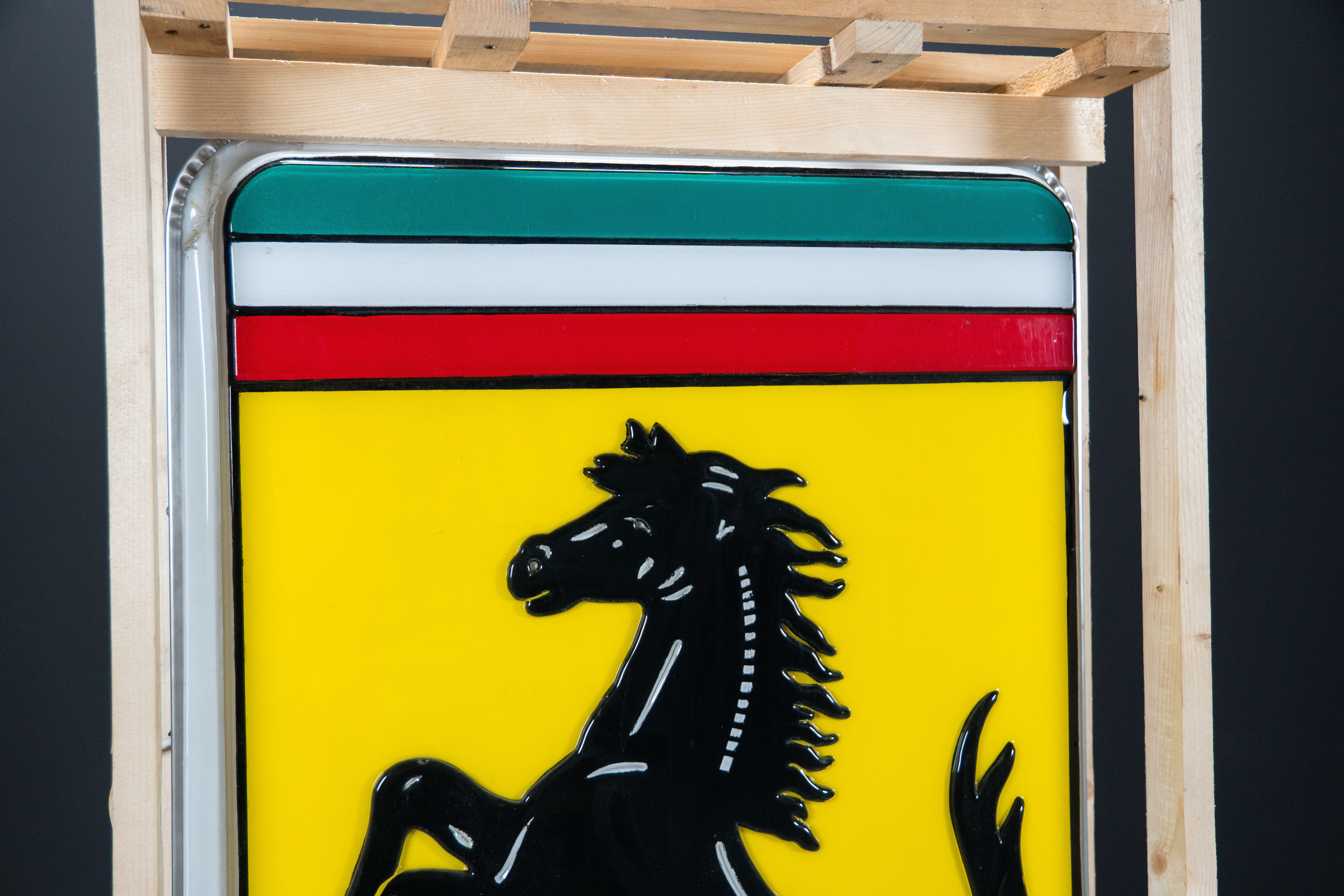 Ferrari service thermoformed sign