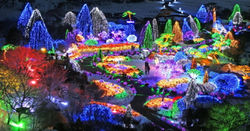 아침고요수목원 오색별빛정원전