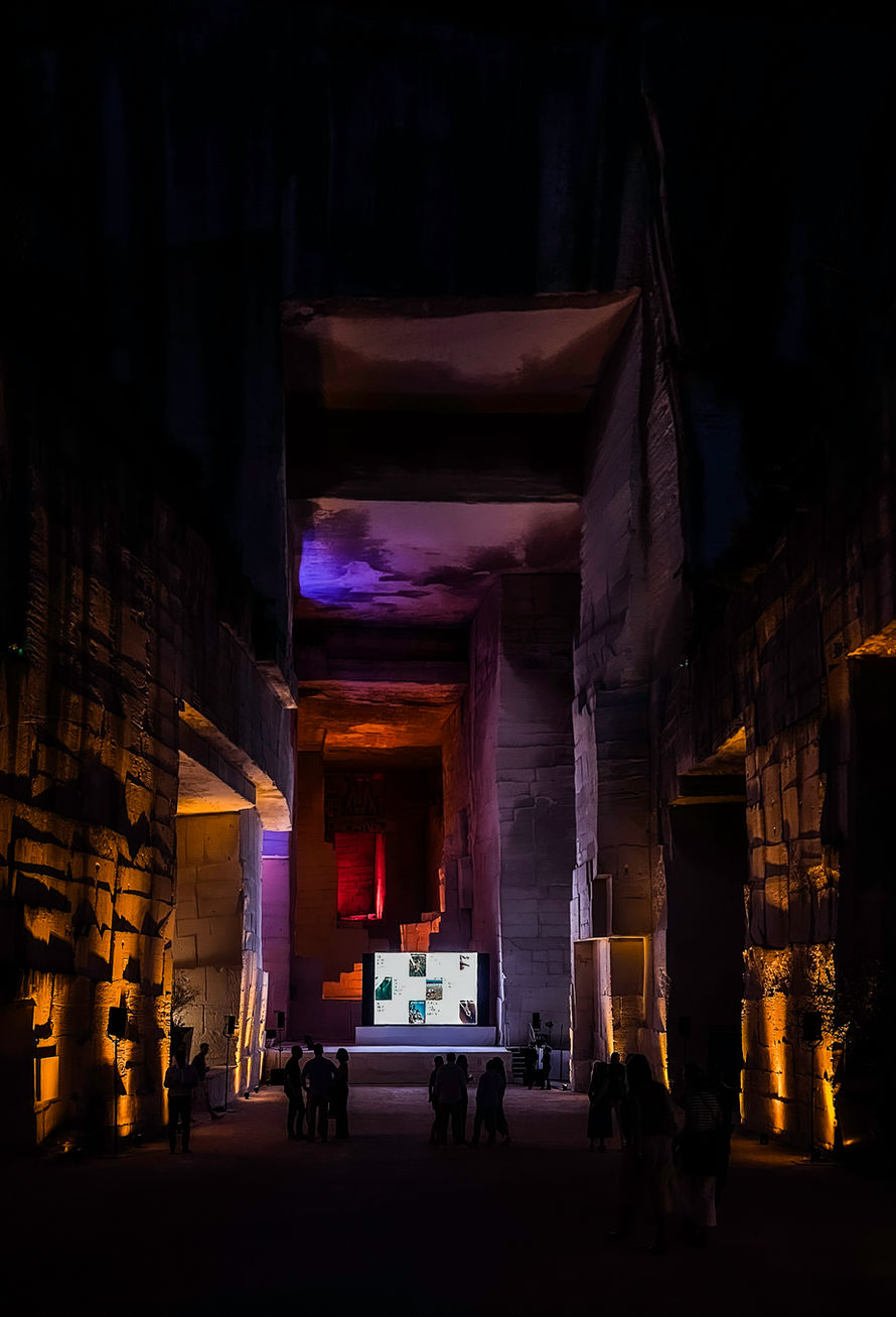 réunion des équipes Aroma-Zone aux Carrières des Lumières
