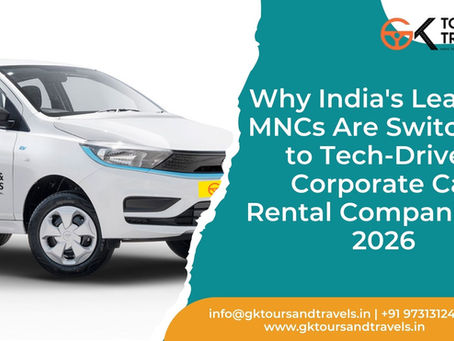 Why India's Leading MNCs Are Switching to Tech-Driven Corporate Car Rental Companies in 2026