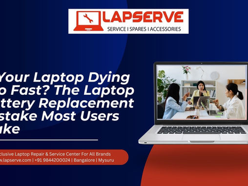 Is Your Laptop Dying Too Fast? The Laptop Battery Replacement Mistake Most Users Make