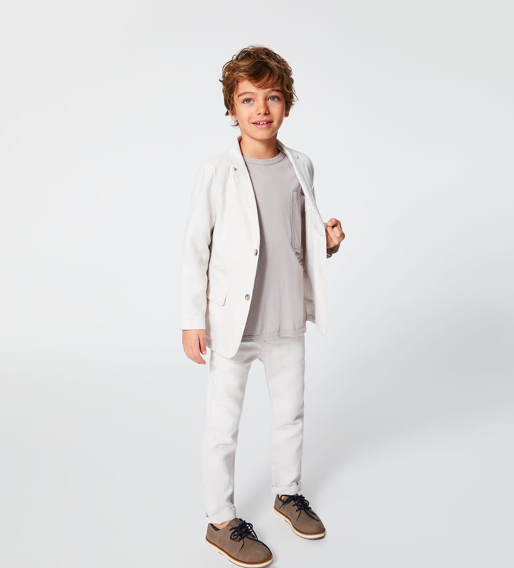 Blazer basico blanco