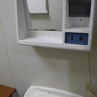 旗の台オフィス 1人用レンタルオフィスの洗面台