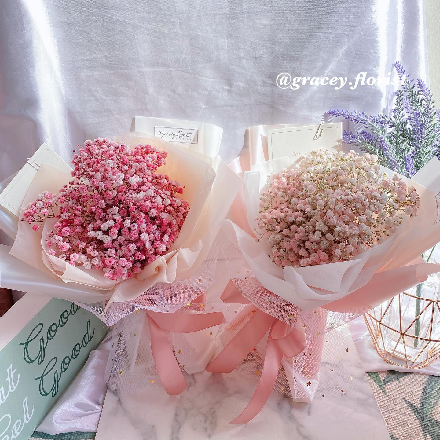 Baby breath bouquet