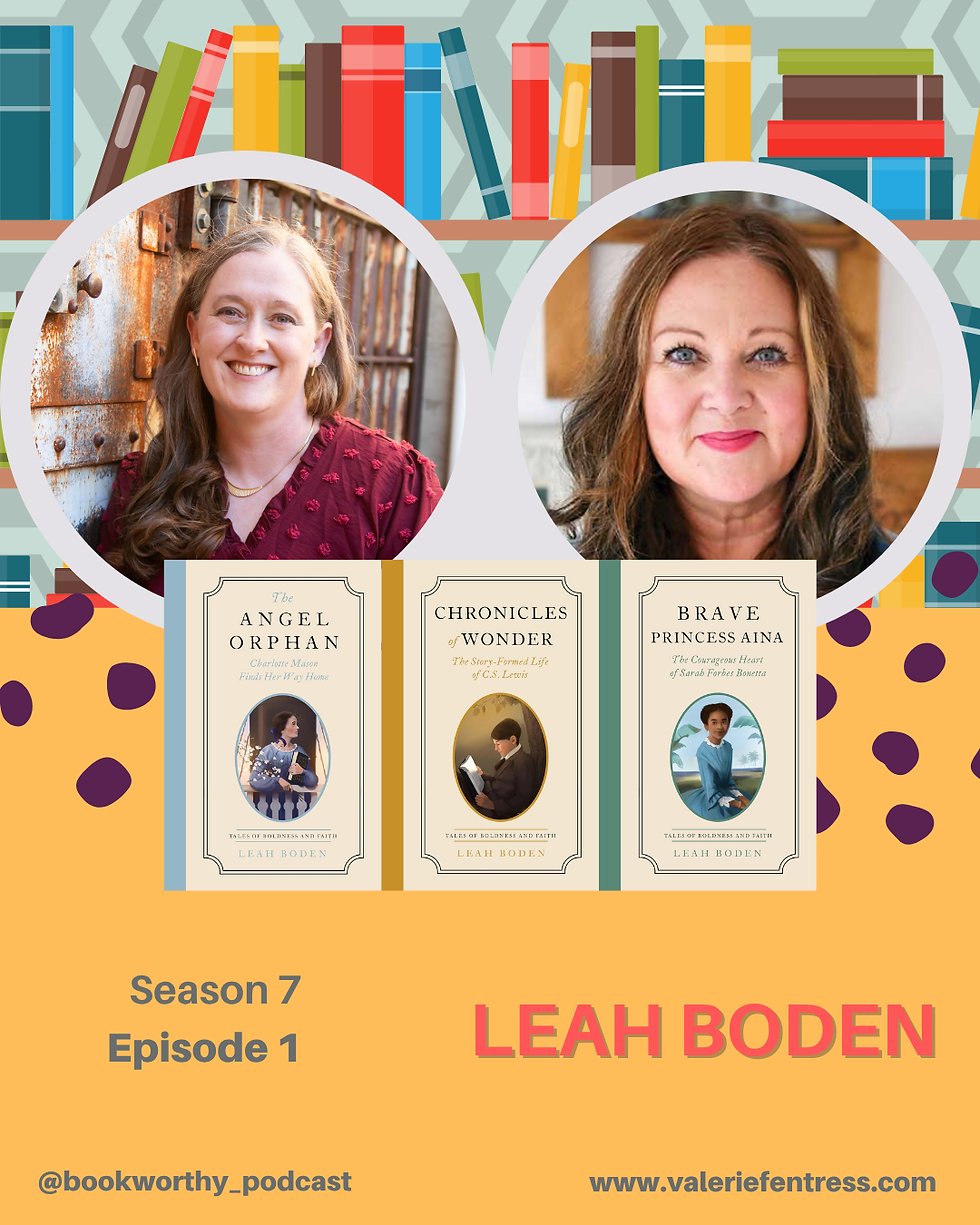 Leah Boden interview about her Tales of Boldness and Faith for middle grade readers.