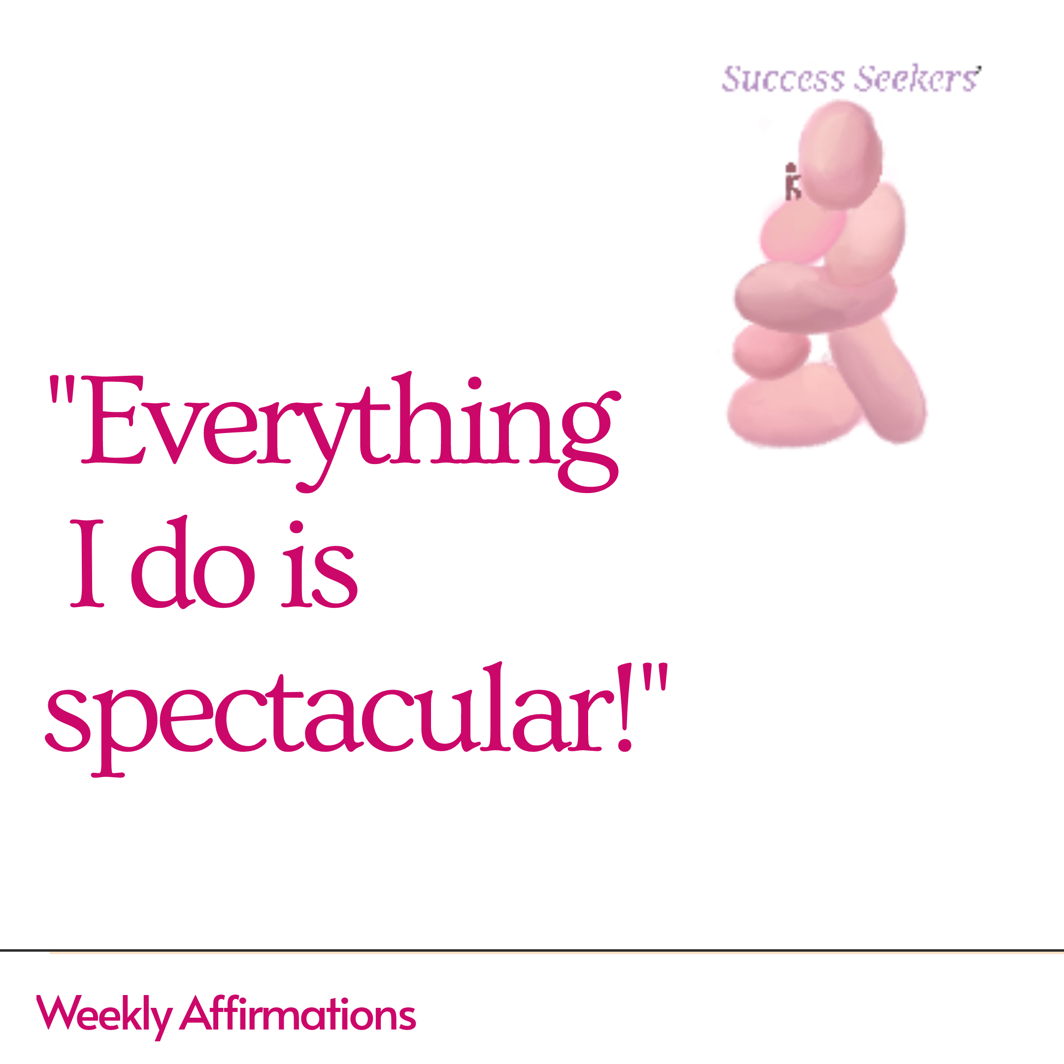 Weekly Affirmation! content media
