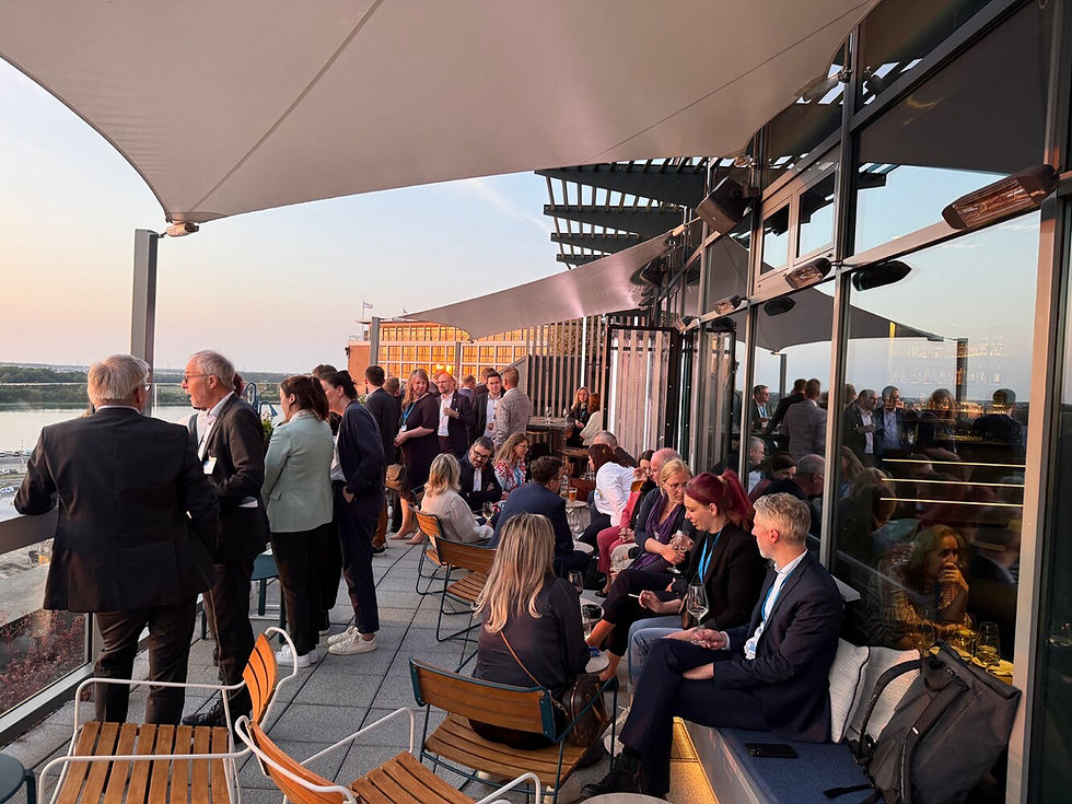 Evening reception - Rooftop bar