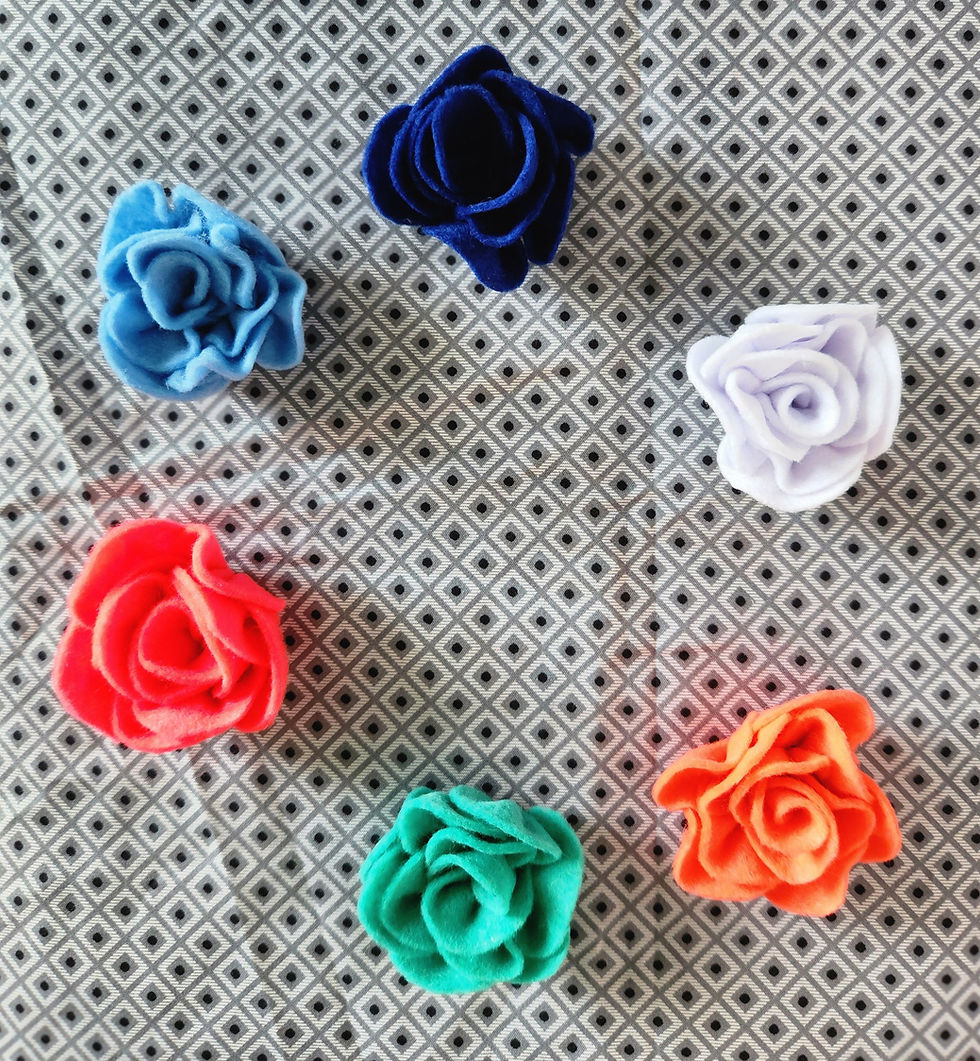 Felt Roses