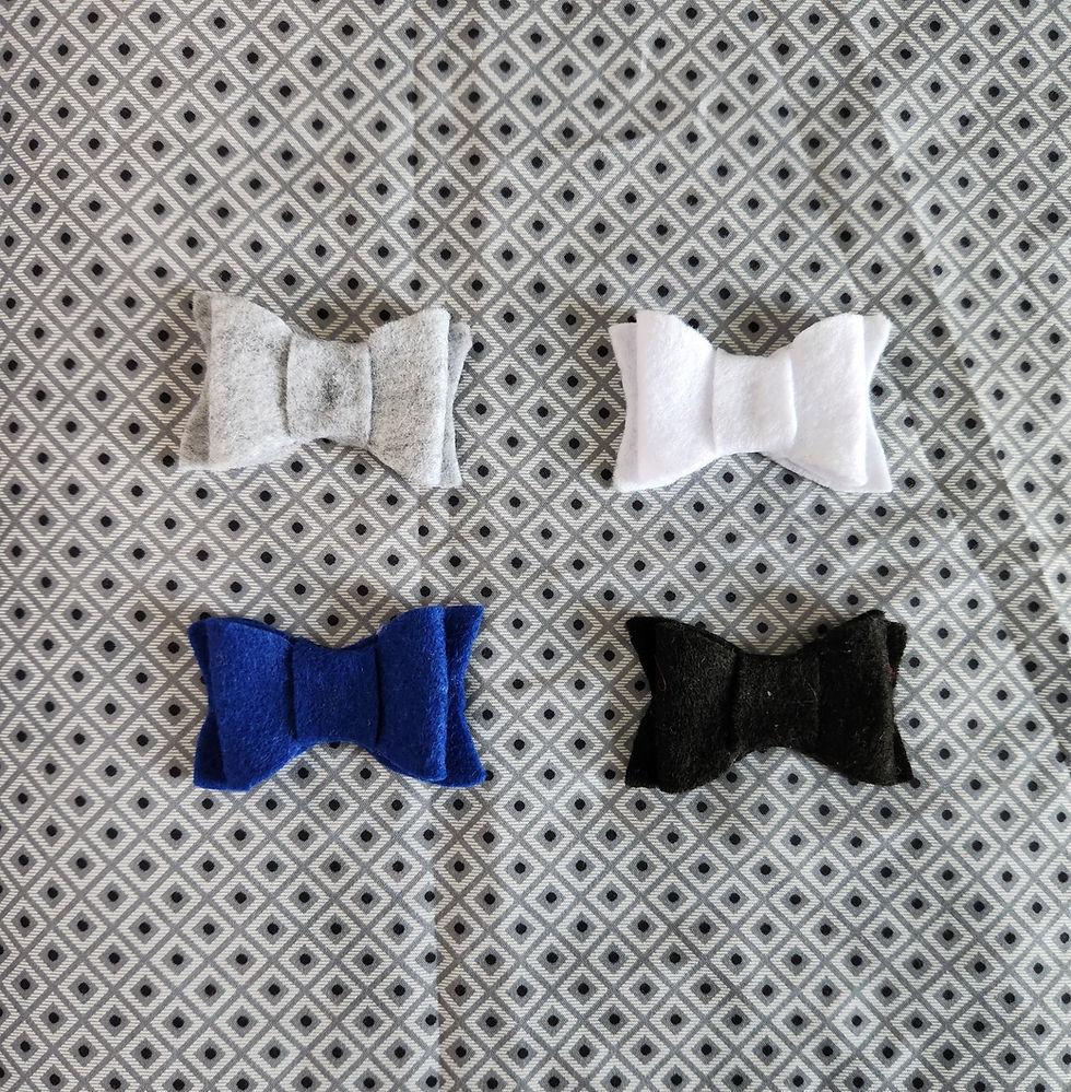 Felt Mini Bows