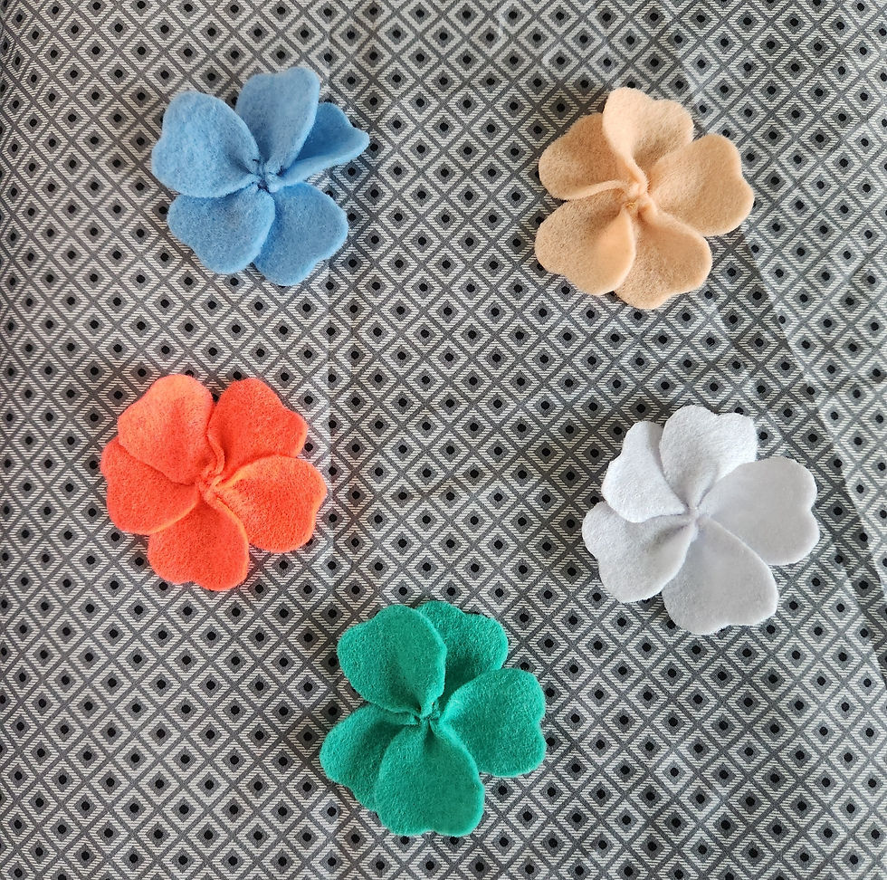 Single Color Blossoms
