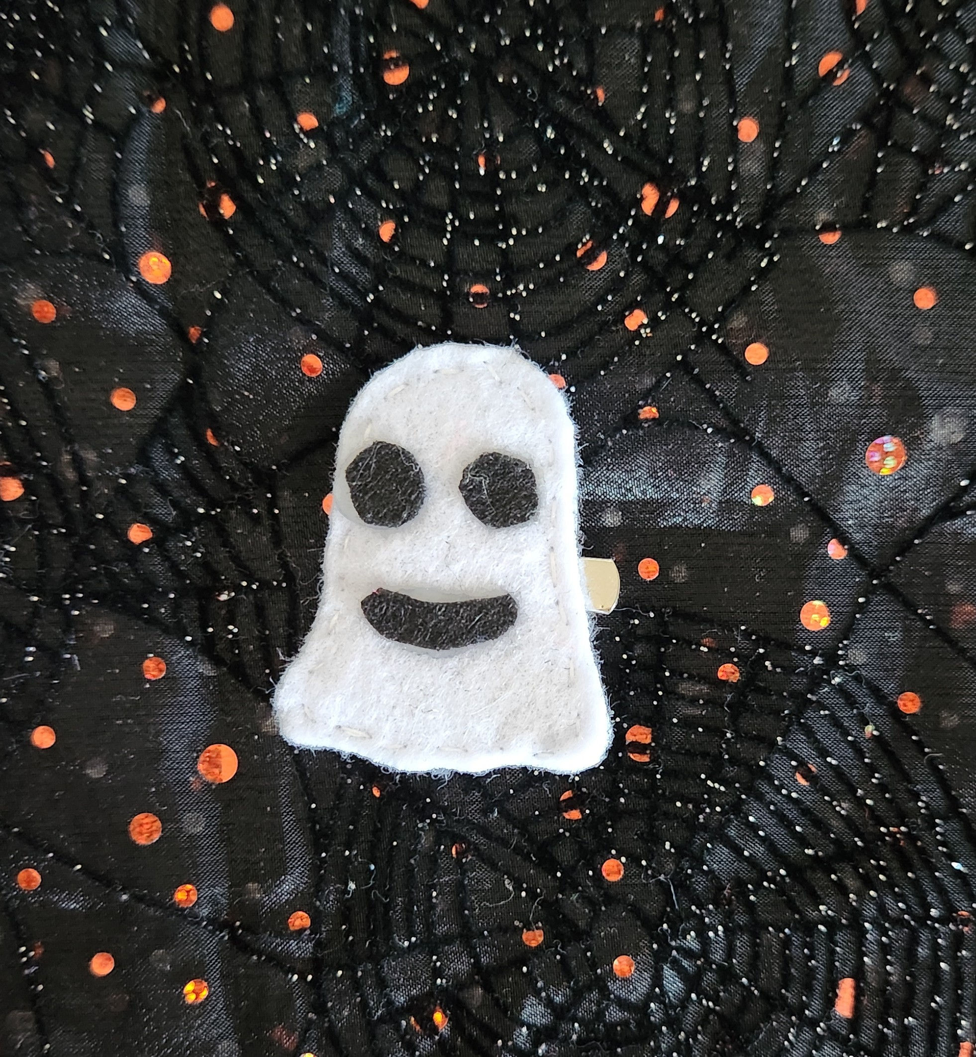 Felt Ghost Hairclip
