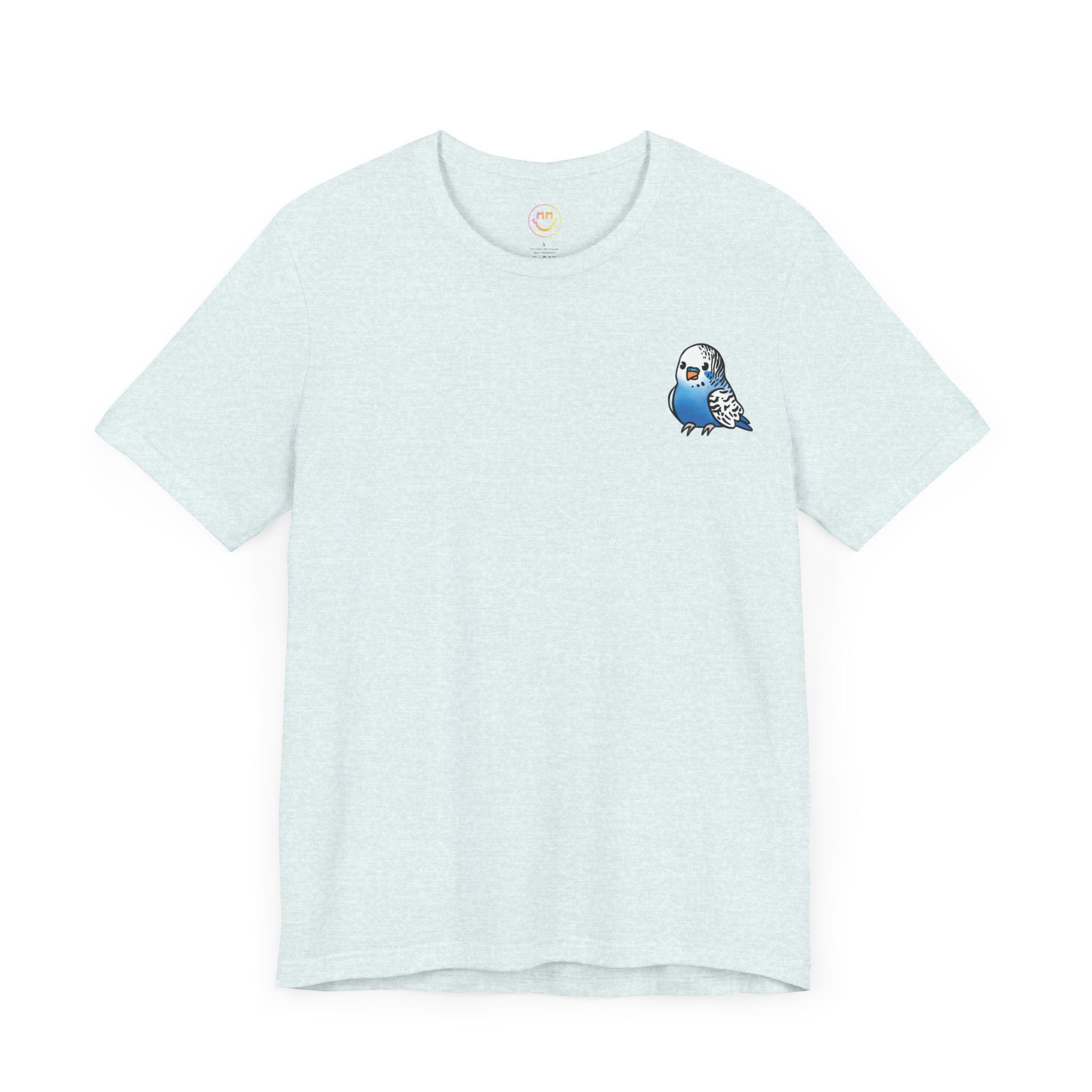 Brilliant Blue Budgie Tee