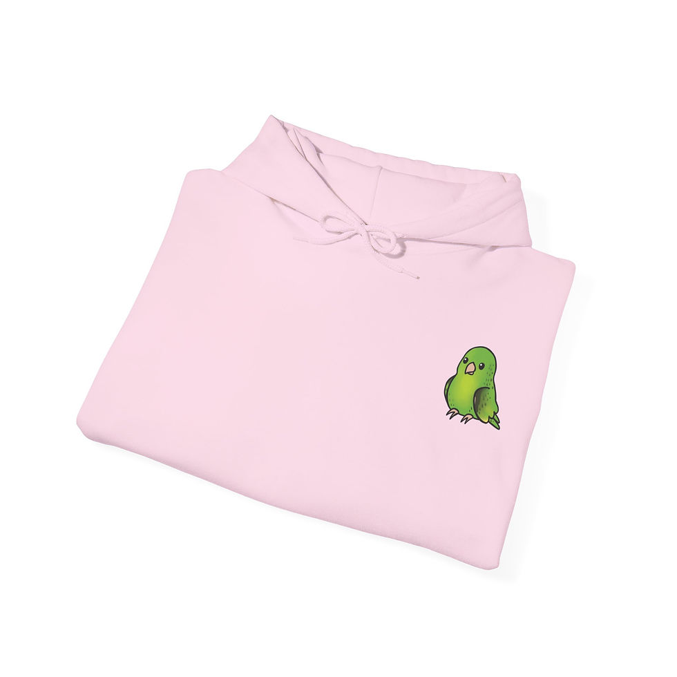 Lovely Lineolated Parakeet Hoodie