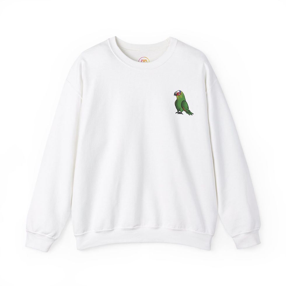 Thumbnail: White Fronted Amazon Parrot Crewneck 