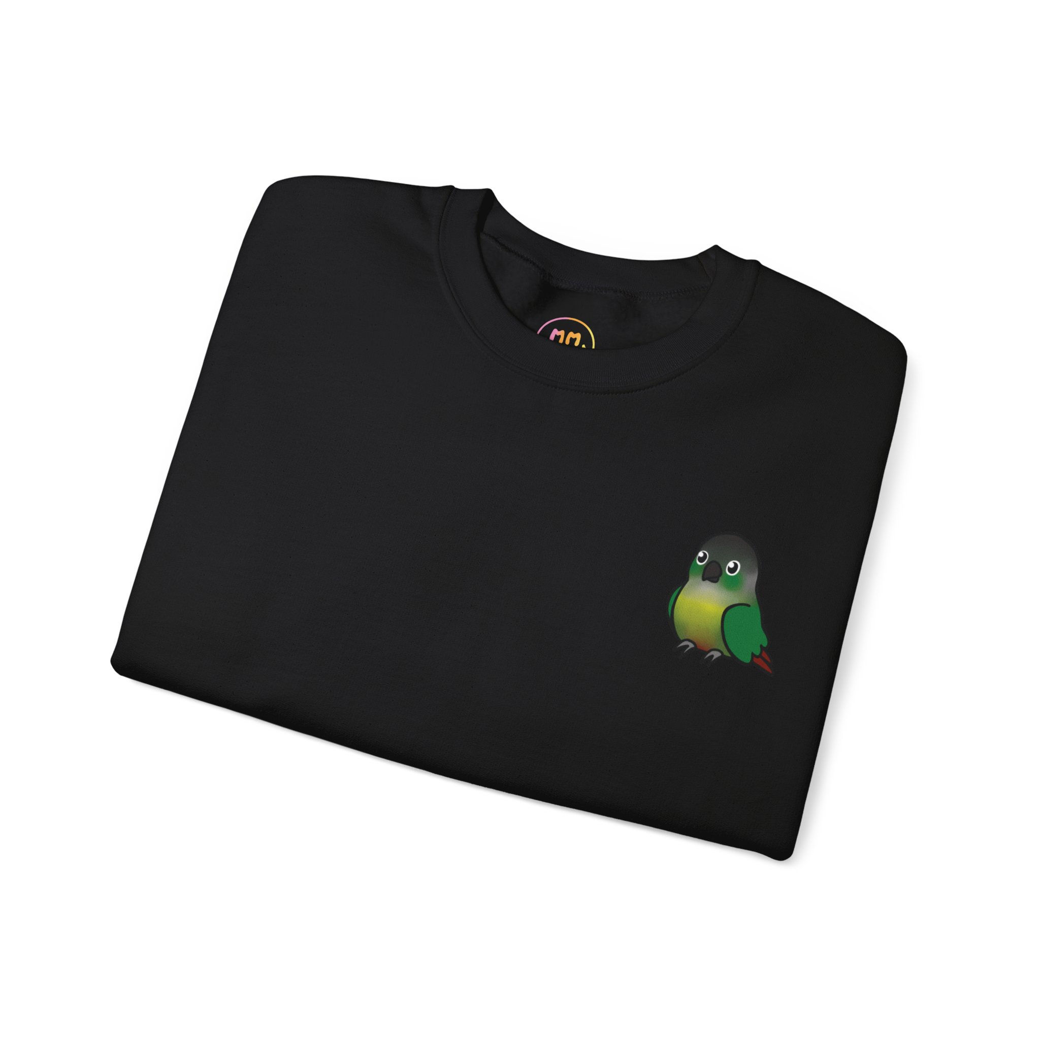 Green Cheek Conure Crewneck 
