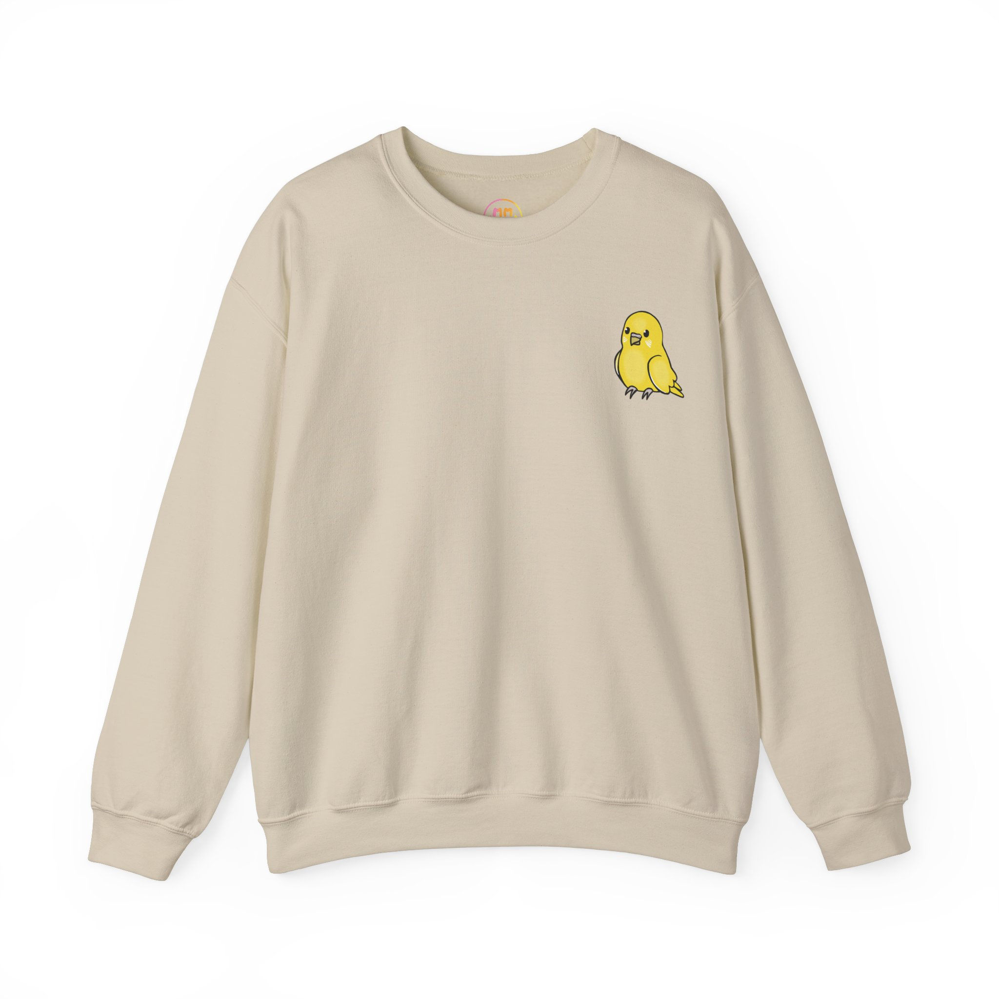 Yapping Yellow Budgie Crewneck 