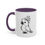 Thumbnail: Open Umbrella Cockatoo Accent Coffee Mug 