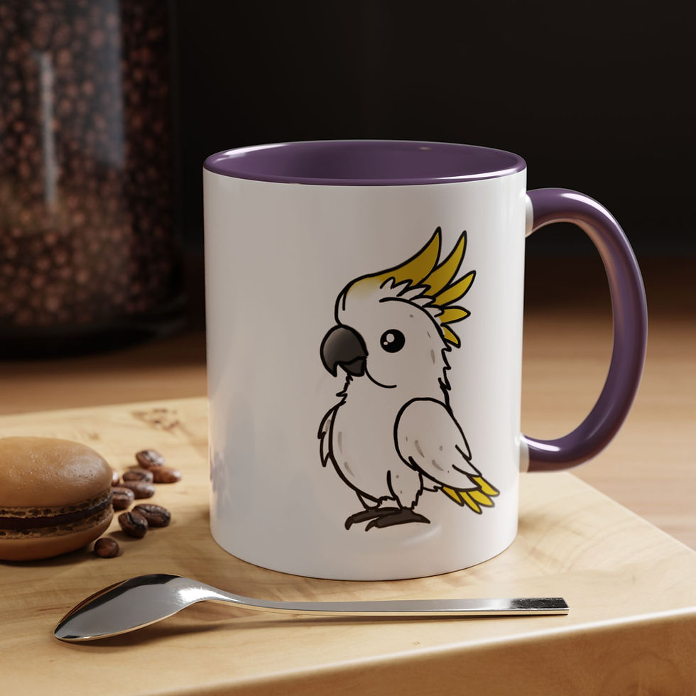 Thumbnail: Sulphur Cockatoo Accent Coffee Mug 