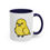 Thumbnail: Yapping Yellow Budgie Accent Coffee Mug 