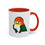 Thumbnail: Green Thighed Caique Accent Coffee Mug 