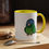 Thumbnail: Bodacious Blue Crowned Conure Accent Coffee Mug 