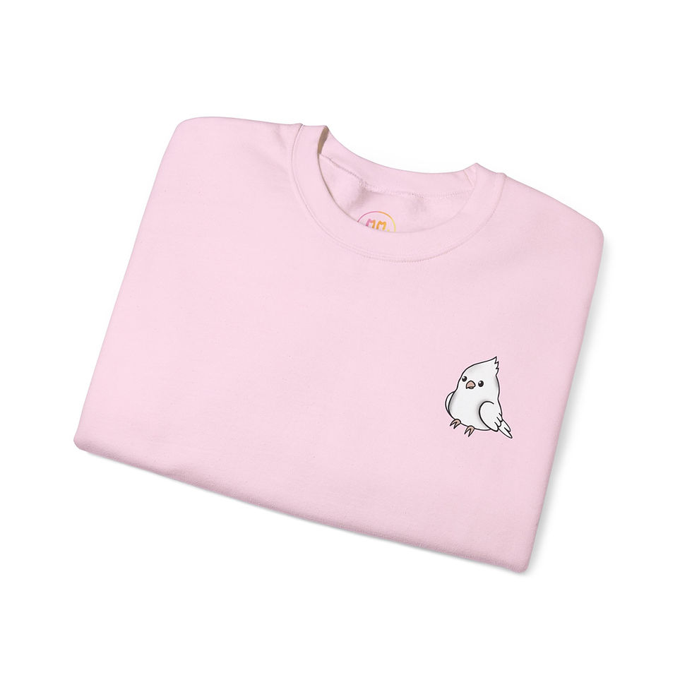 Thumbnail: Avid Albino Cockatiel Crewneck 