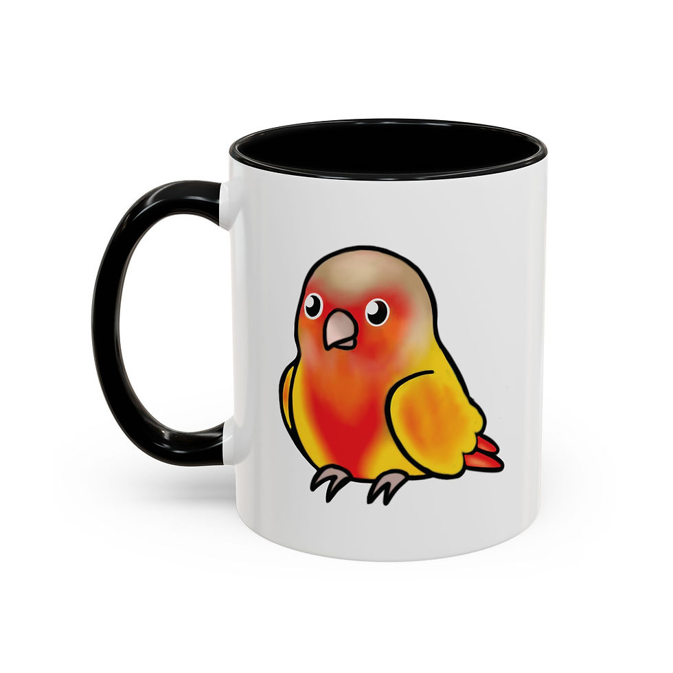 Thumbnail: Sassy Suncheek Conure Accent Coffee Mug 