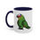 Thumbnail: White Fronted Amazon Parrot Accent Coffee Mug 