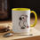 Thumbnail: Salmon Cockatoo Accent Coffee Mug 