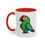 Thumbnail: Great Green Macaw Accent Coffee Mug 