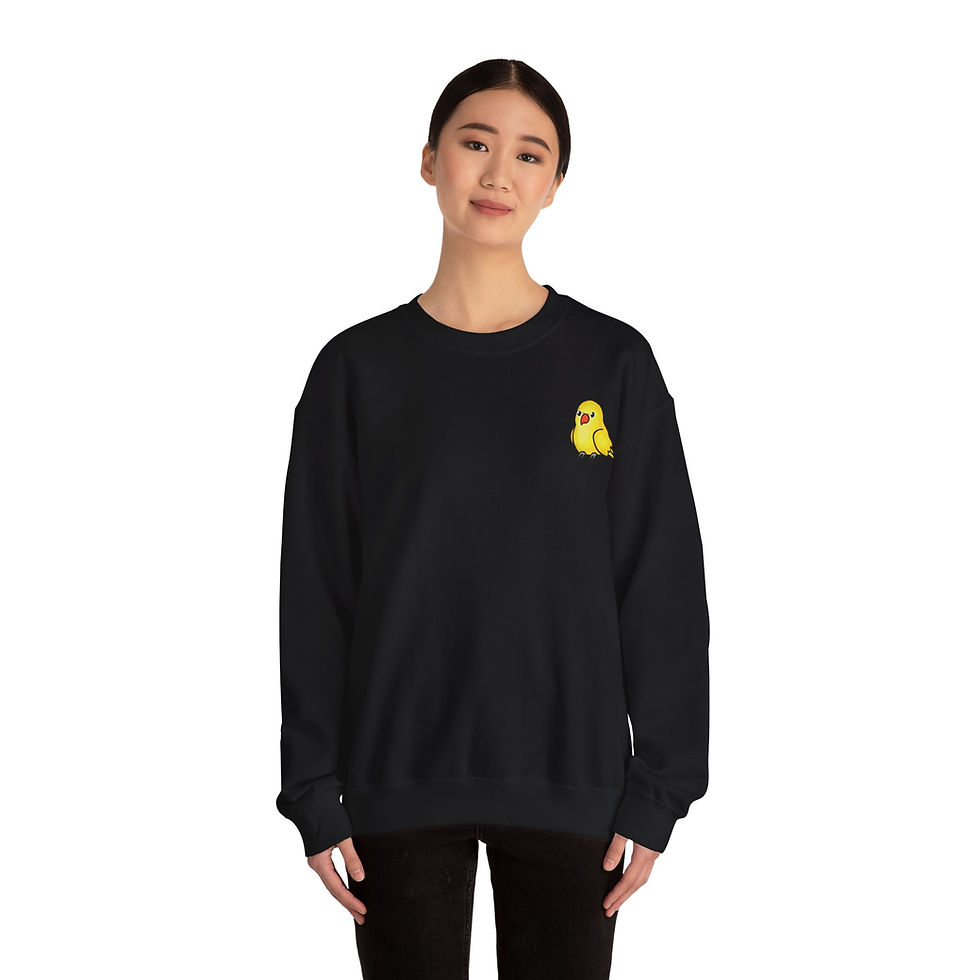 Thumbnail: Female Lovely Lutino Indian Ringneck Crewneck 